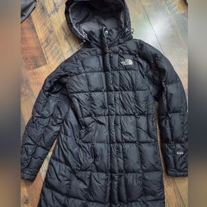 The North Face Black Puffer Coat Womens Small